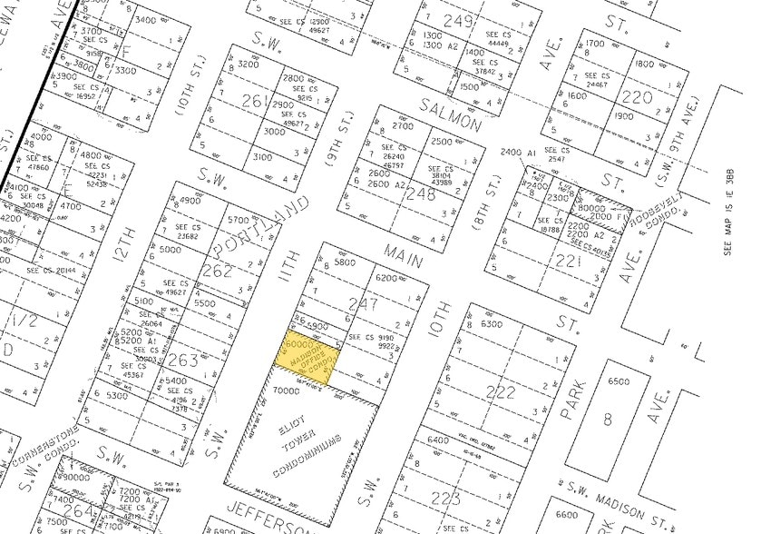 1140 SW 11th Ave, Portland, OR for sale - Plat Map - Image 2 of 6