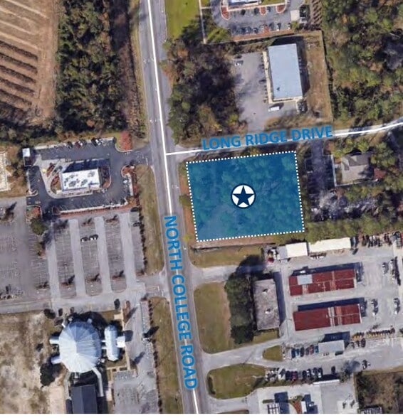 2520 N College Rd, Wilmington, NC for sale - Aerial - Image 2 of 2