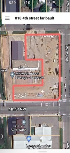 TBD NW 8th Ave, Faribault, MN for sale - Aerial - Image 1 of 6