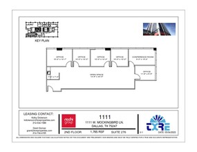 1111 W Mockingbird Ln, Dallas, TX for lease Floor Plan- Image 1 of 1