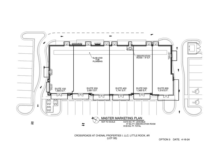 18020 Chenal Pkwy Pkwy, Little Rock, AR for lease - Floor Plan - Image 3 of 5