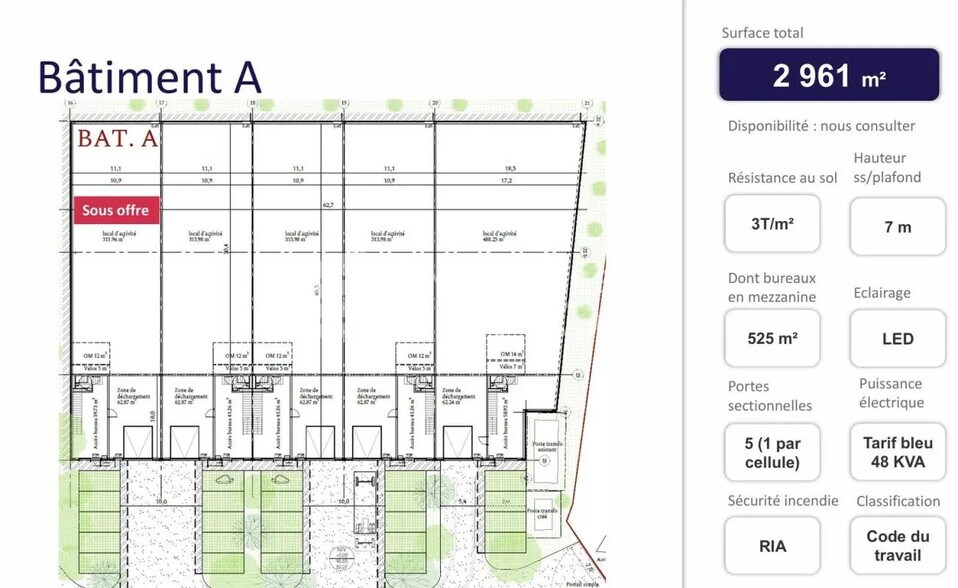Flex in Stains for lease - Floor Plan - Image 2 of 5