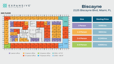 2125 Biscayne Blvd, Miami, FL for lease Floor Plan- Image 1 of 5