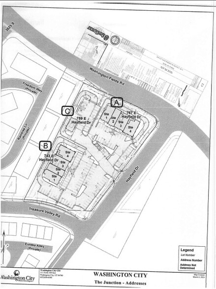 767 E Hayfield Dr, Washington, UT for lease - Site Plan - Image 3 of 5