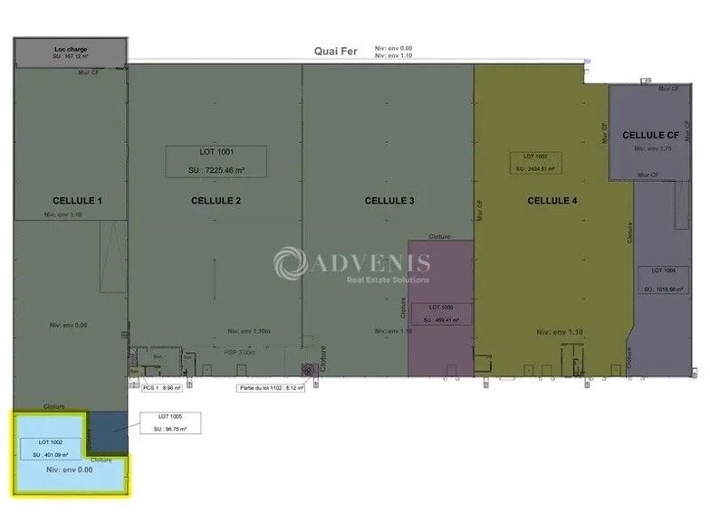 Industrial in Strasbourg for lease - Floor Plan - Image 2 of 3