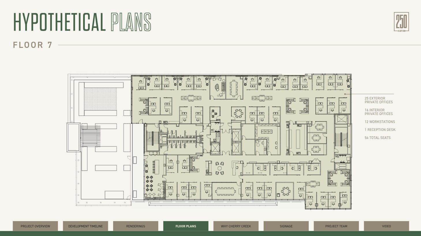 250 Clayton St, Denver, CO for lease Floor Plan- Image 1 of 1