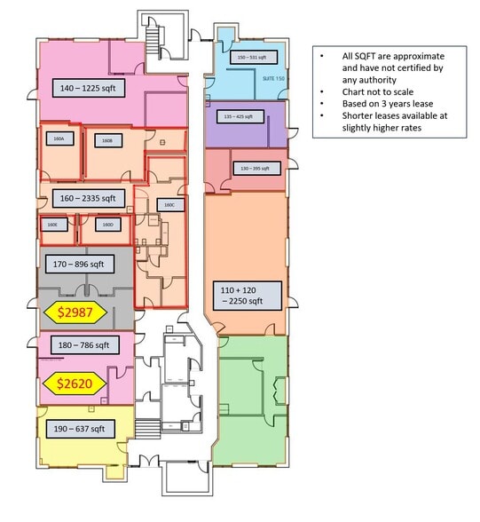 15290 E 6th Ave, Aurora, CO for lease - Floor Plan - Image 2 of 7