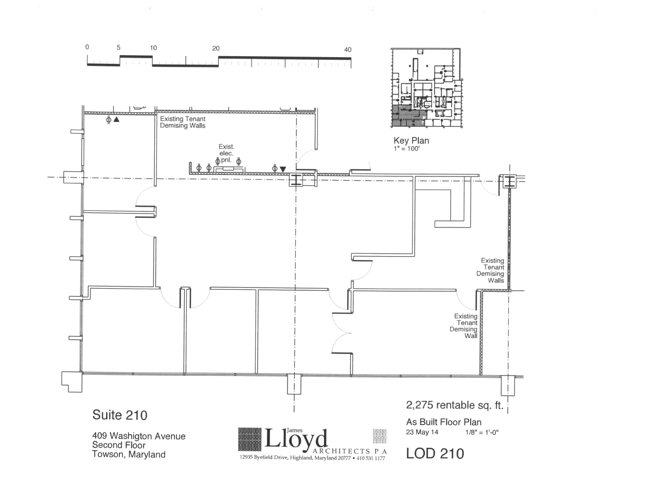 409 Washington Ave, Towson, MD for lease Floor Plan- Image 1 of 1