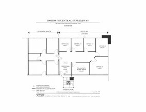 100 N Central Expy, Richardson, TX for lease Floor Plan- Image 1 of 1