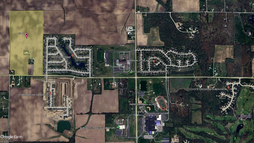 1304 W 600 N, West Lafayette, IN for sale - Aerial - Image 3 of 6