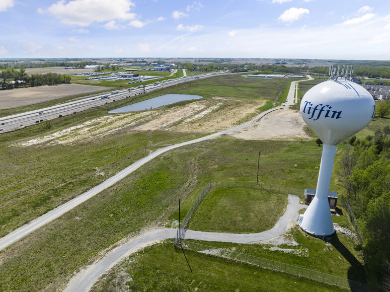 Roberts Ferry Rd, Tiffin, IA for sale - Aerial - Image 2 of 7