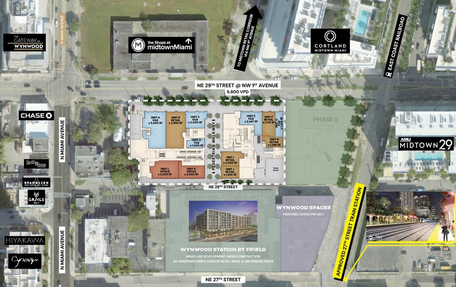 50 NE 29th St, Miami, FL for lease - Site Plan - Image 2 of 7