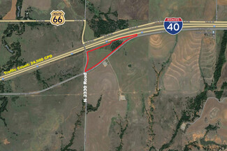 More details for S.E. Corner of I-40 & N 2330 Road, Weatherford, OK - Land for Sale