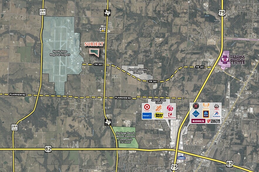 MacArthur Drive, Denison, TX 75020 ±28.35 AC of Land