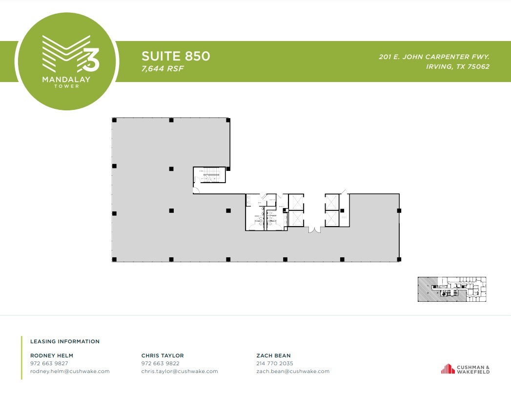 201 E John Carpenter Fwy, Irving, TX for lease Floor Plan- Image 1 of 1