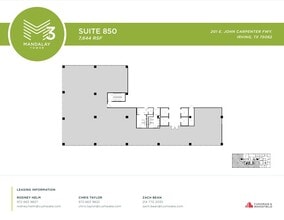 201 E John Carpenter Fwy, Irving, TX for lease Floor Plan- Image 1 of 1