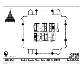 600 Peachtree St NE, Atlanta, GA for lease Floor Plan- Image 1 of 1