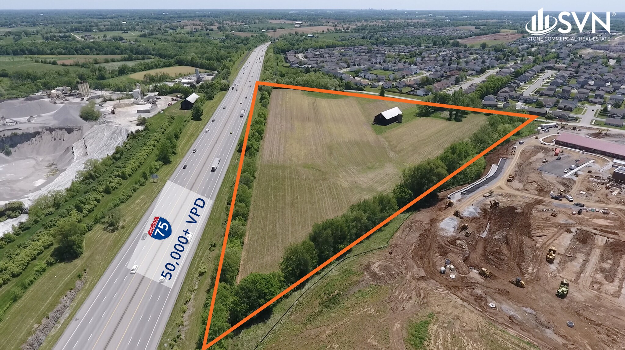 1140 E Main Street Ext, Georgetown, KY for sale Aerial- Image 1 of 1