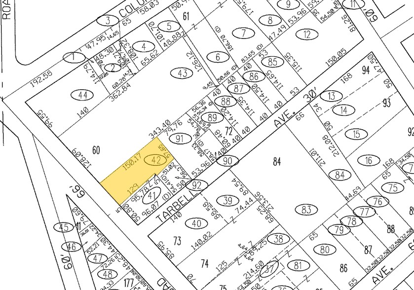 653-659 Broadway Ave, Bedford, OH for sale - Plat Map - Image 1 of 1