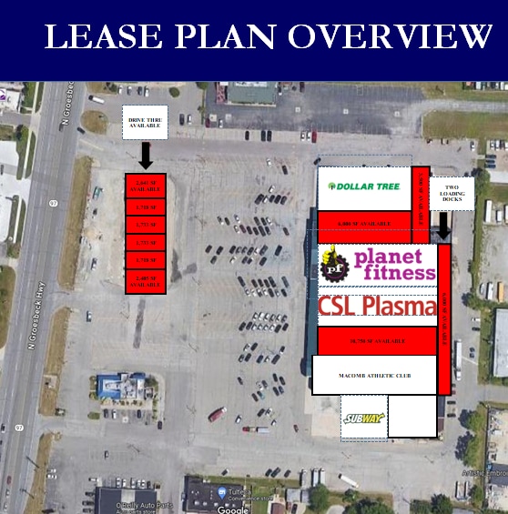 10-90 N Groesbeck Hwy, Mount Clemens, MI for lease - Building Photo - Image 2 of 12