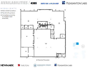 4125 Hopyard Rd, Pleasanton, CA for lease Floor Plan- Image 1 of 1