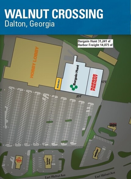 W Walnut Ave, Dalton, GA for lease - Building Photo - Image 3 of 5