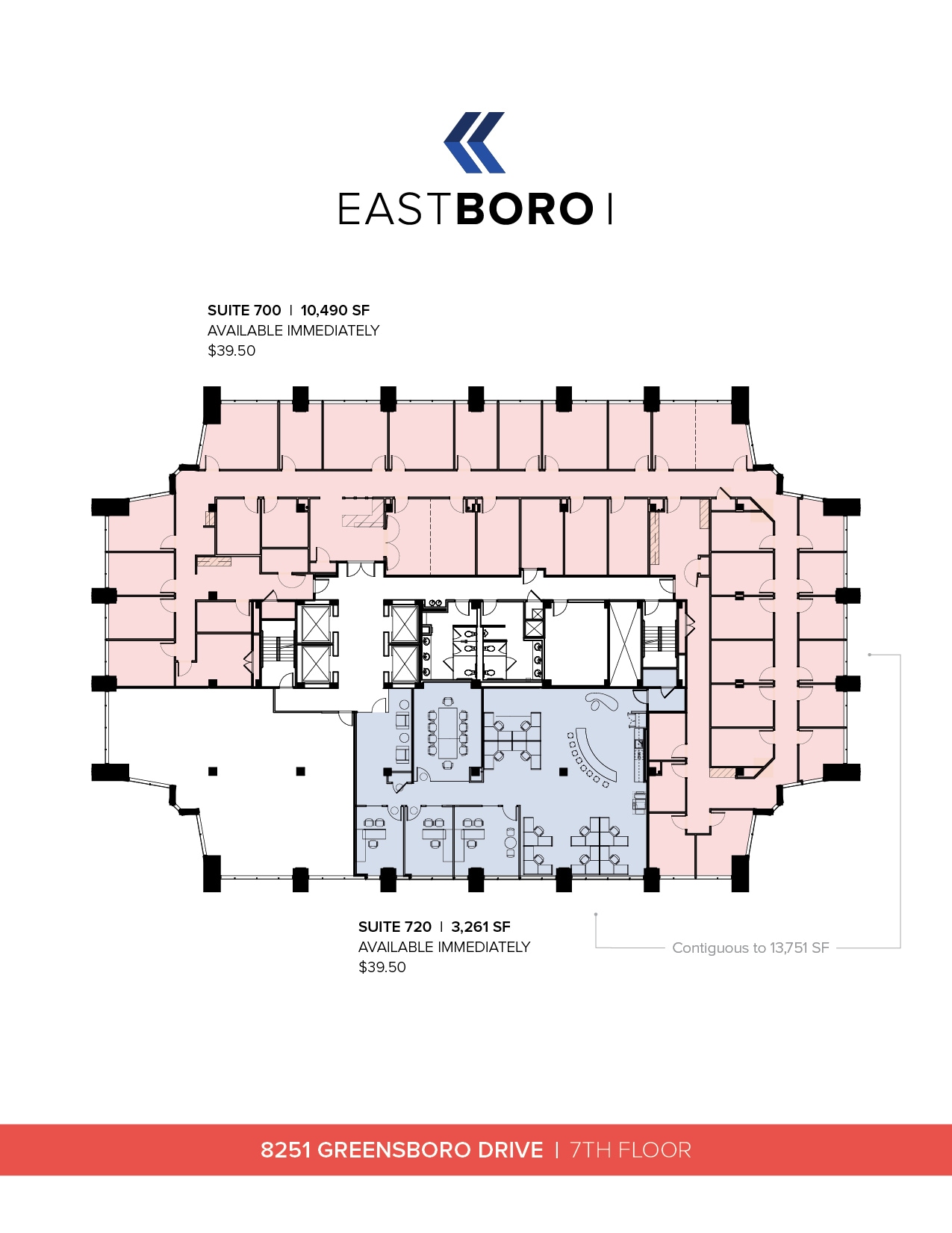 8251 Greensboro Dr, McLean, VA for lease Floor Plan- Image 1 of 1