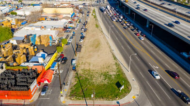 Alameda St, Los Angeles, CA - aerial  map view