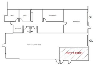 5860 El Camino Real, Carlsbad, CA for lease Floor Plan- Image 2 of 2