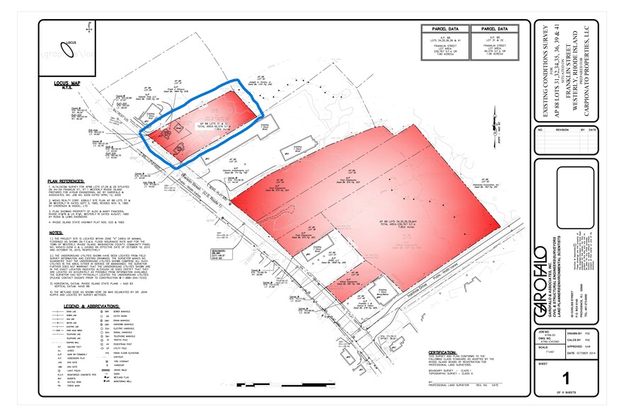 52 Franklin st, Westerly, RI for sale - Site Plan - Image 2 of 2