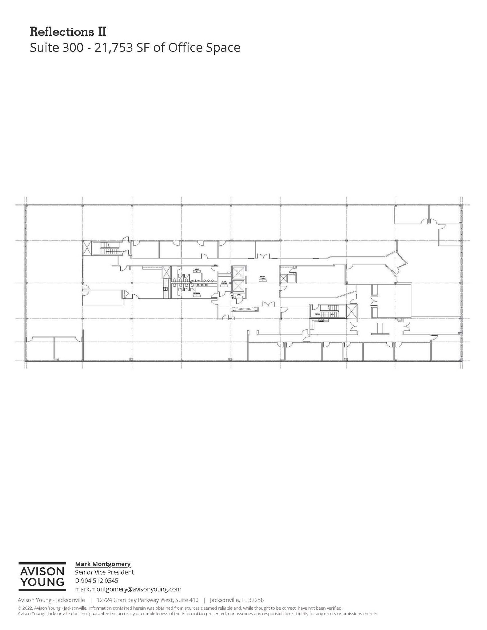 7785 Baymeadows Way, Jacksonville, FL for lease Typical Floor Plan- Image 1 of 1