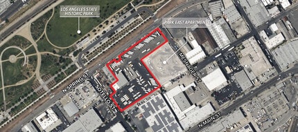 201 Sotello St, Los Angeles, CA - AERIAL map view