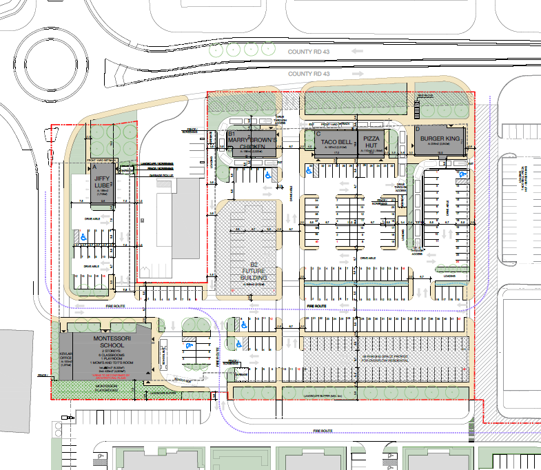 County Road 43-Building B, Kemptville, ON for lease Site Plan- Image 1 of 2