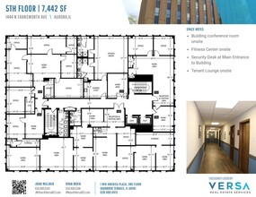 1444 N Farnsworth Ave, Aurora, IL for lease Floor Plan- Image 2 of 2