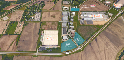 Hwy 210, Kansas City, MO - aerial  map view