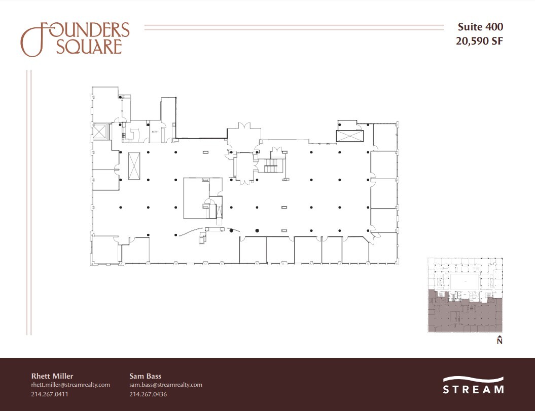 900 Jackson St, Dallas, TX for lease Floor Plan- Image 1 of 2