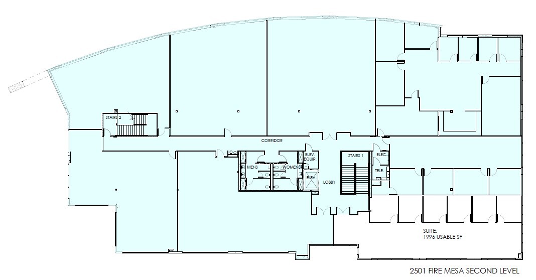 2501 Fire Mesa Dr, Las Vegas, NV 89128 - Unit 200 -  - Floor Plan - Image 1 of 1