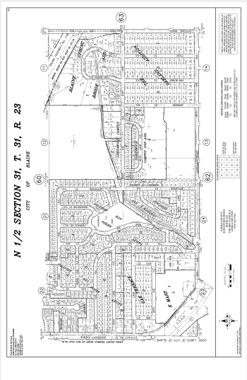 8943-8949 University Ave NE, Blaine, MN for lease - Plat Map - Image 2 of 7