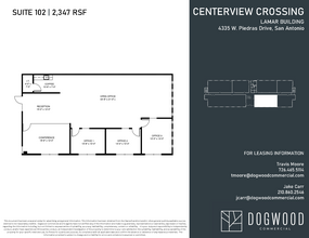 4538 Centerview Dr, San Antonio, TX for lease Floor Plan- Image 1 of 1