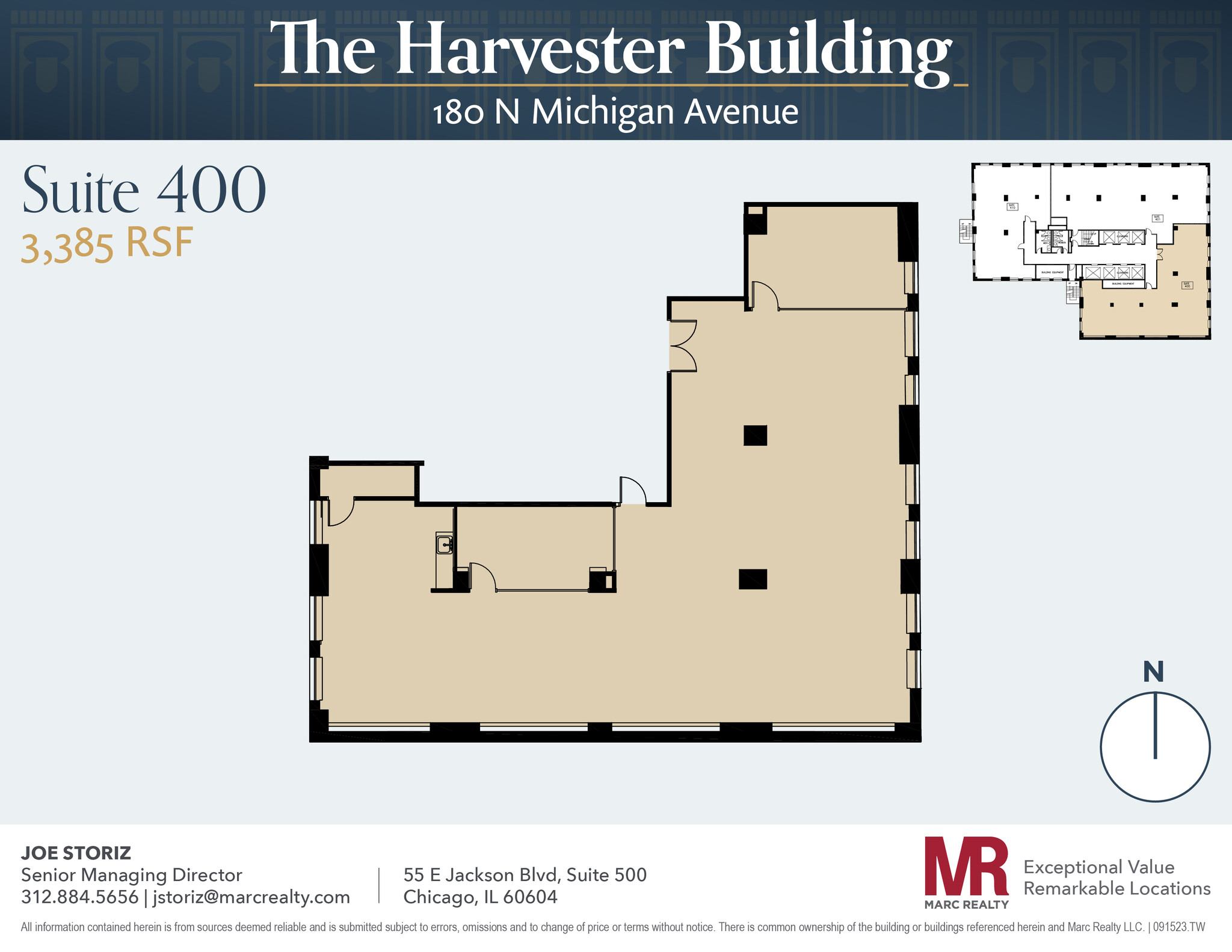 180 N Michigan Ave, Chicago, IL for lease Floor Plan- Image 1 of 10