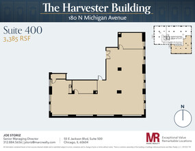 180 N Michigan Ave, Chicago, IL for lease Floor Plan- Image 1 of 10