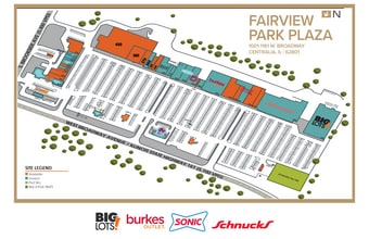 1000 W Broadway, Centralia, IL for lease Site Plan- Image 2 of 2