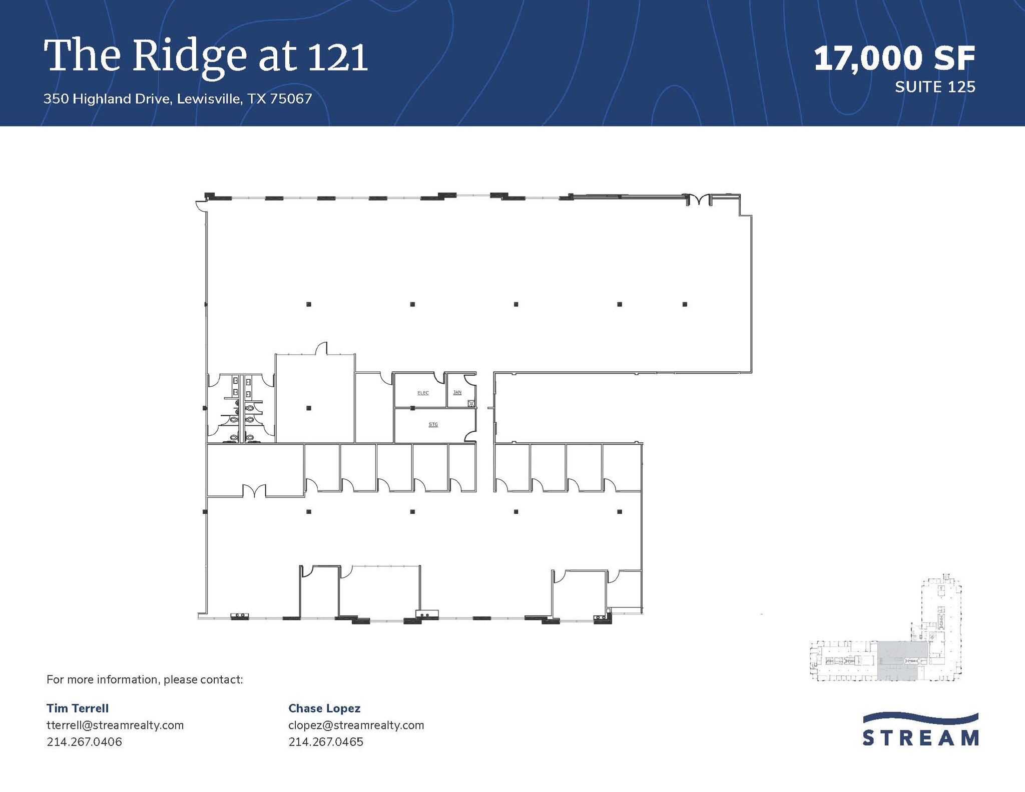 350 Highland Dr, Lewisville, TX for lease Floor Plan- Image 1 of 2