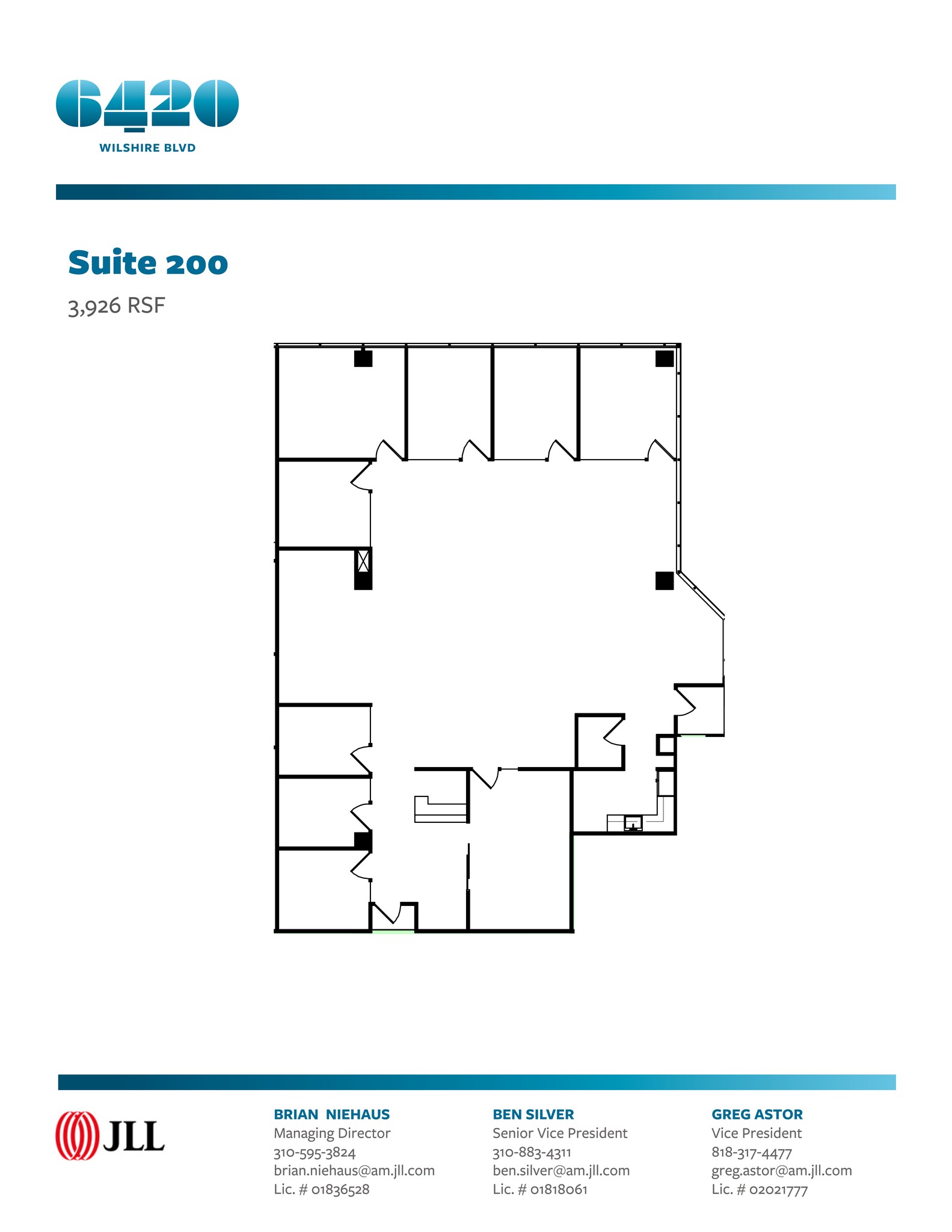 6420 Wilshire Blvd, Los Angeles, CA for lease Site Plan- Image 1 of 1