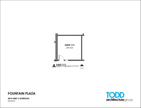 4815-4821 S Sheridan Rd, Tulsa, OK for lease Floor Plan- Image 1 of 2