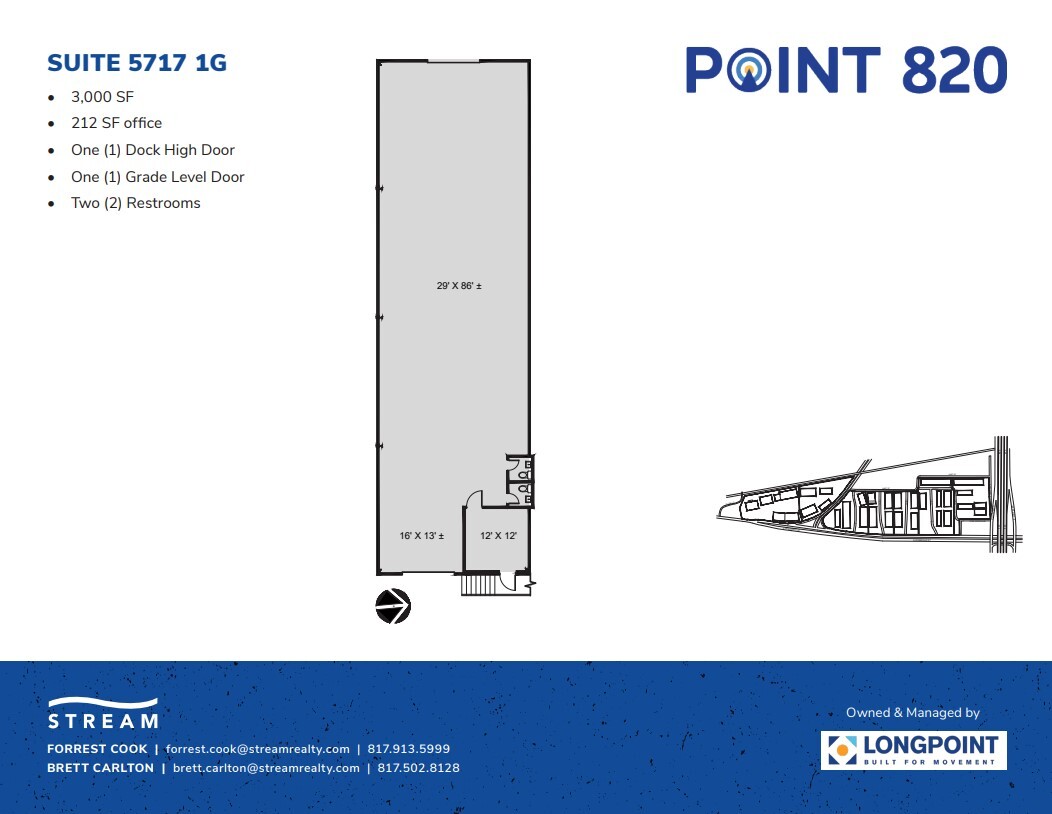 5721 E Rosedale St, Fort Worth, TX for lease Floor Plan- Image 1 of 1