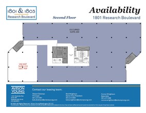 1801 Research Blvd, Rockville, MD for lease Floor Plan- Image 1 of 1