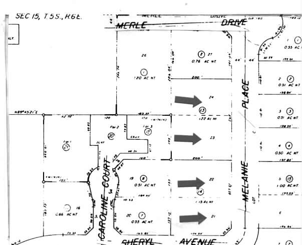 42575 Melanie Pl, Palm Desert, CA for lease - Plat Map - Image 2 of 4