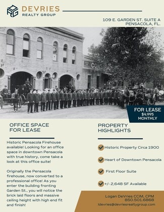 More details for 109 Garden St, Pensacola, FL - Office for Lease