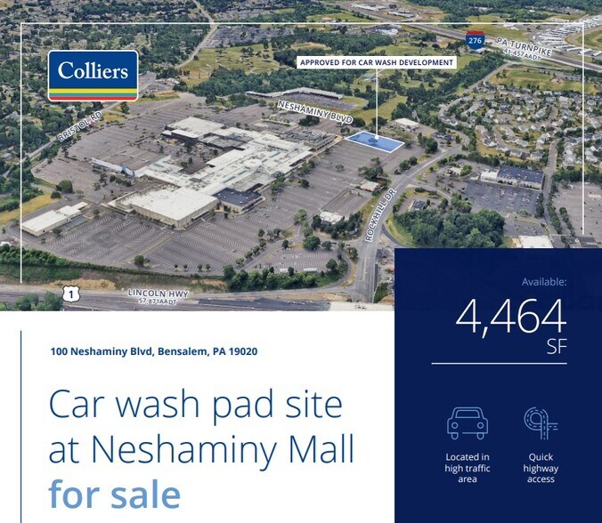 100 Neshaminy Mall, Bensalem, PA for sale - Building Photo - Image 1 of 1